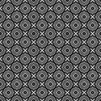 Black and white seamless pattern texture. Greyscale ornamental graphic design. vector