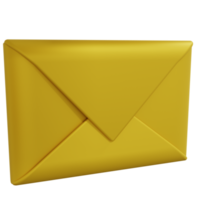 3D Rendering of Message Icon png