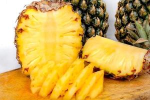 Pineapple isolated on a white background. photo