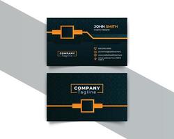 Modern Creative and Clean business card Template. Luxury stylish background with adjustable Vector design