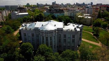 vista aérea de la plaza sofia y la plaza mykhailivska foto