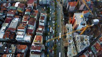 Cityscape Istanbul, Turkey. Photo from the bird's-eye view