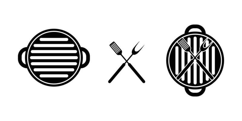 Barbeque tool design illustration