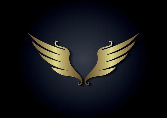 Golden Wings Vector Art, Icons, and Graphics for Free Download