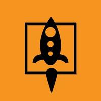 vector logo de cohete