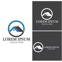 Property and Construction Logo design vector