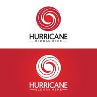 Hurricane logo symbol icon illustration vector