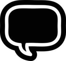speech bubble icon vector