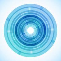 Geometric frame from circles, vector abstract background, wallpaper