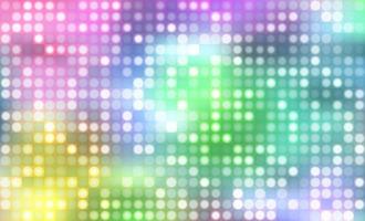 Vector abstract background of colorful glowing dots. Pattern of simple geometric shapes, wallpaper