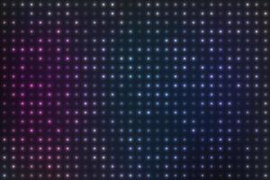 Vector abstract background of colorful glowing dots. Pattern of simple geometric shapes, wallpaper