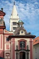 Prague, Czech Republic, 2014. The Saint George's Basilica in the Castle area of Prague photo