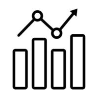 Illustration Vector Graphic of Business, chart, finance Icon