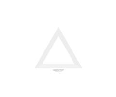 Triangle line vector. Pyramid line art. Geometric shape. Logo sign design vector