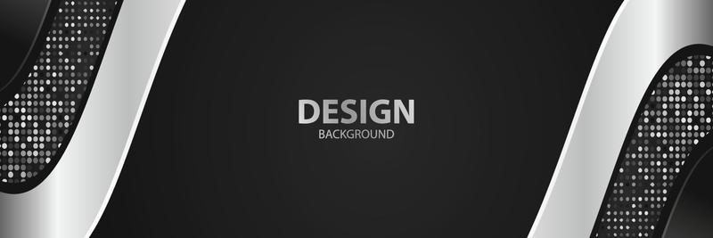 Luxury dark navy background with golden lines and abstract shape. Vector graphic illustration