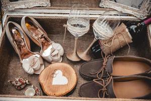 estuche con accesorio de boda foto