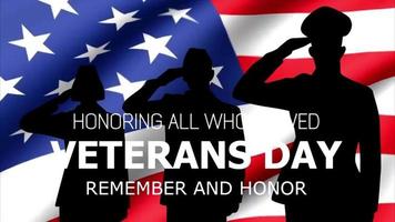Veterans day IR 7 video