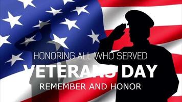 Veterans day IR 4 video