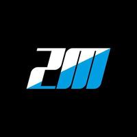 ZM letter logo design on black background. ZM creative initials letter logo concept. ZM icon design. ZM white and blue letter icon design on black background. Z M vector