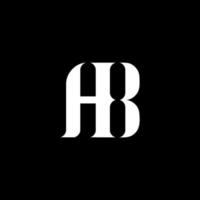 AB A B letter logo design. Initial letter AB linked circle uppercase monogram logo white color. AB logo, A B design. AB, A B vector