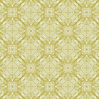 golden line pattern unique traditional ethnic background vector