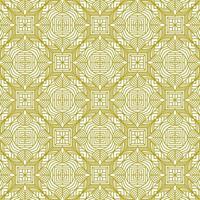 golden line pattern unique traditional ethnic background vector