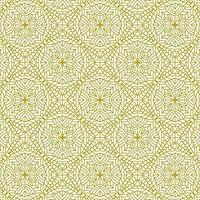 golden line pattern unique traditional ethnic background vector