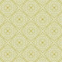 golden line pattern unique traditional ethnic background vector