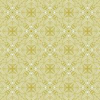 golden line pattern unique traditional ethnic background vector
