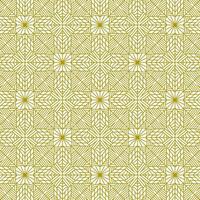 golden line pattern unique traditional ethnic background vector