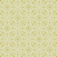 golden line pattern unique traditional ethnic background vector