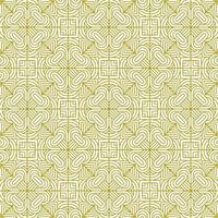 golden line pattern unique traditional ethnic background vector