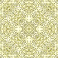 golden line pattern unique traditional ethnic background vector