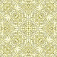 golden line pattern unique traditional ethnic background vector