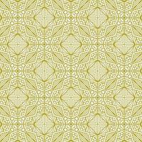 golden line pattern unique traditional ethnic background vector