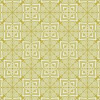 golden line pattern unique traditional ethnic background vector