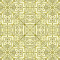 golden line pattern unique traditional ethnic background vector