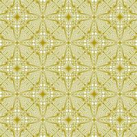 golden line pattern unique traditional ethnic background vector