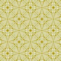 golden line pattern unique traditional ethnic background vector