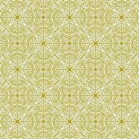 golden line pattern unique traditional ethnic background vector