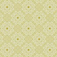 golden line pattern unique traditional ethnic background vector
