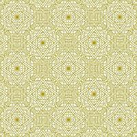 golden line pattern unique traditional ethnic background vector