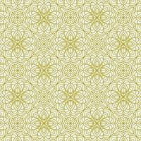 golden line pattern unique traditional ethnic background vector