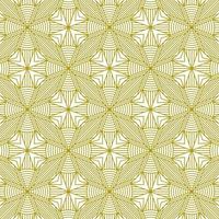 golden line pattern unique traditional ethnic background vector