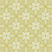 golden line pattern unique traditional ethnic background vector