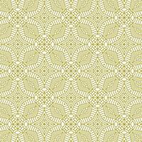 golden line pattern unique traditional ethnic background vector