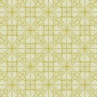 golden line pattern unique traditional ethnic background vector