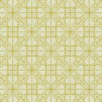 golden line pattern unique traditional ethnic background vector