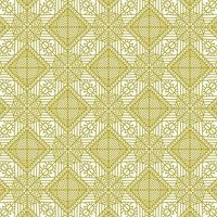 golden line pattern unique traditional ethnic background vector