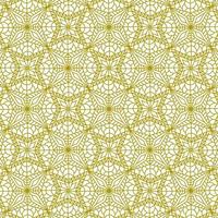 golden line pattern unique traditional ethnic background vector